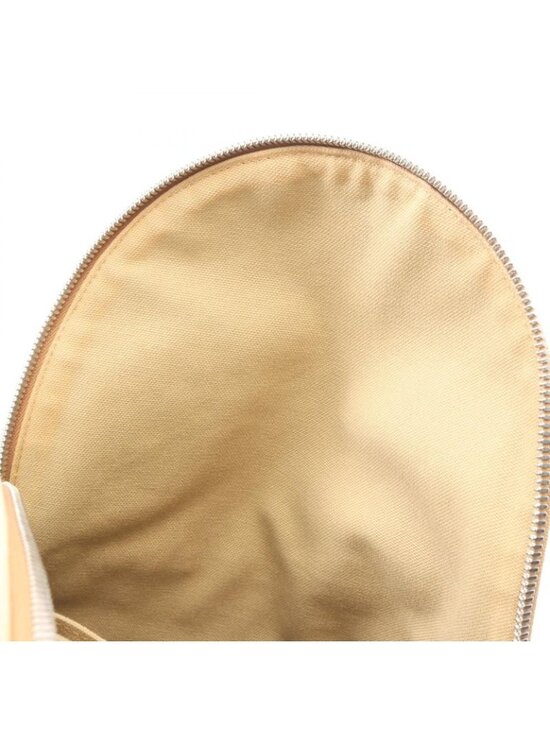 Loewe Backpack Round Beige Canvas Leather main image 11